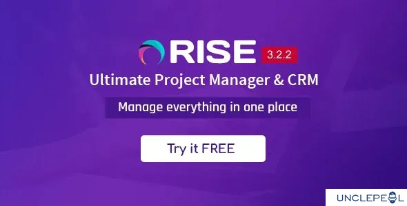RISE - Ultimate Project Manager & CRM System 3.5.3 NULLED
