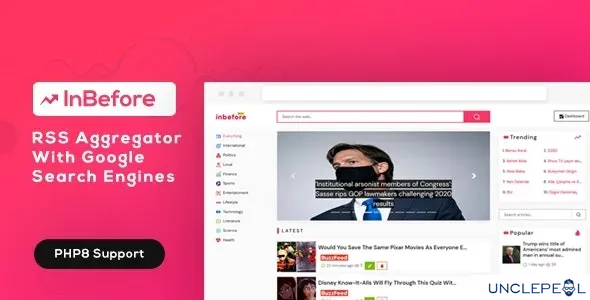 InBefore - News Aggregator with Search Engine 1.0.6