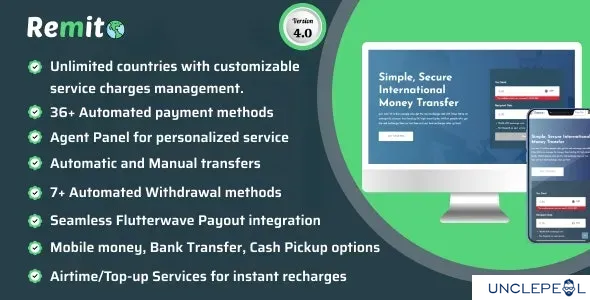 Remito - A Complete Remittance Solution 4.0.1 NULLED