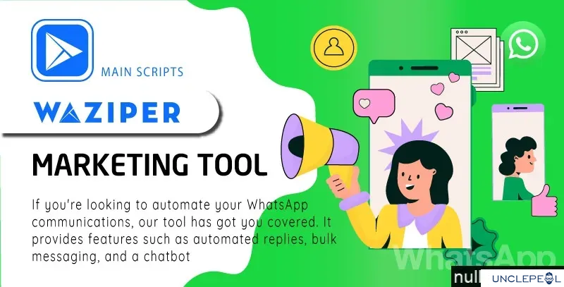 Waziper - Whatsapp Marketing Tool PHP by stackcode 5.0.3 NULLED