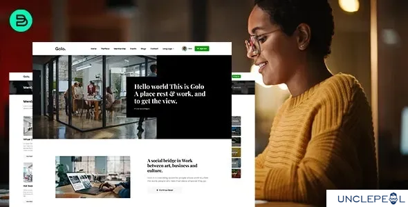 Golo - Office Rental And Coworking Space Script Theme 1.0