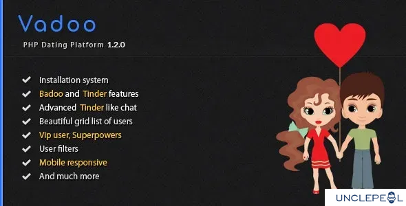 Vadoo - Social network dating system 1.2.0