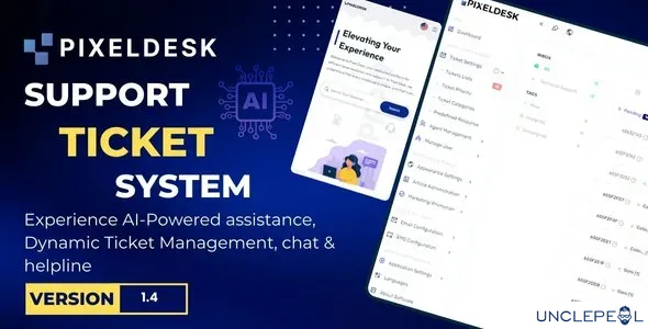 PixelDesk - Support Ticket System With OpenAI 1.4 NULLED