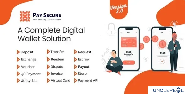 Pay Secure - Complete Digital Wallet Solution 2.0 NULLED