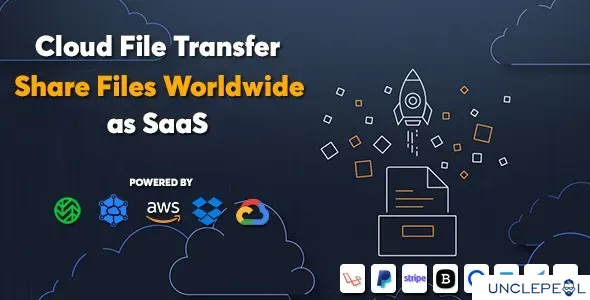 Cloud File Transfer - File Share & File Transfer Service SaaS System 1.0 NULLED