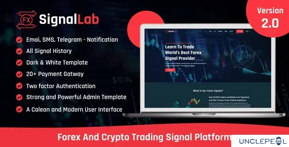 SignalLab - Forex & Crypto Trading Signal by ViserLab 2.0 NULLED