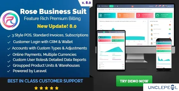 Rose Business Suite - Accounting, CRM and POS Software - Codecanyon 26570536 8.0 NULLED