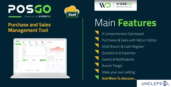 POSGo SaaS - Purchase & Sales Management PHP Tool Codecanyon 3.3 NULLED
