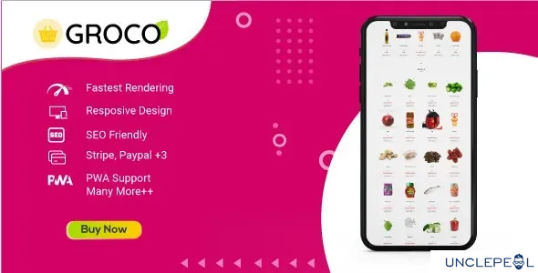 Groco - Vue Laravel Ecommerce System 1.0.0 NULLED