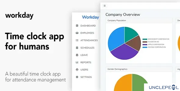Workday - Time Clock Application For Employees 6.5