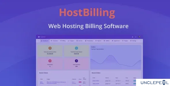 HostBilling - Web Hosting Billing and Automation Software by CloudOnex 2.0.1 NULLED