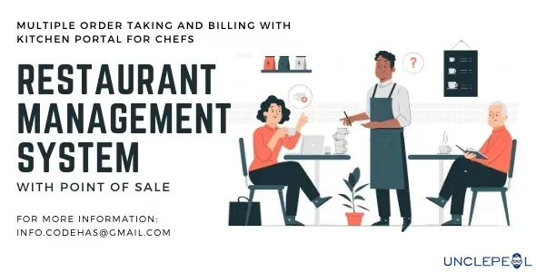 Restaurant POS - Restaurant management system with kitchen display 0.0.5 NULLED