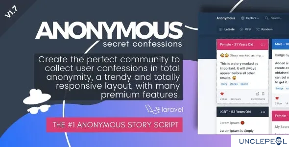 Anonymous - Secret Confessions System 1.7.2