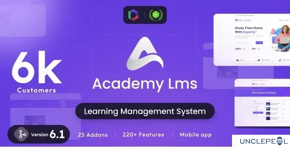 Academy Learning Management System by Creativeitem 6.1 NULLED