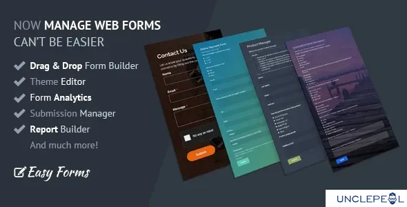 Easy Forms: Advanced Form Builder & Manager PHP 2.0 NULLED