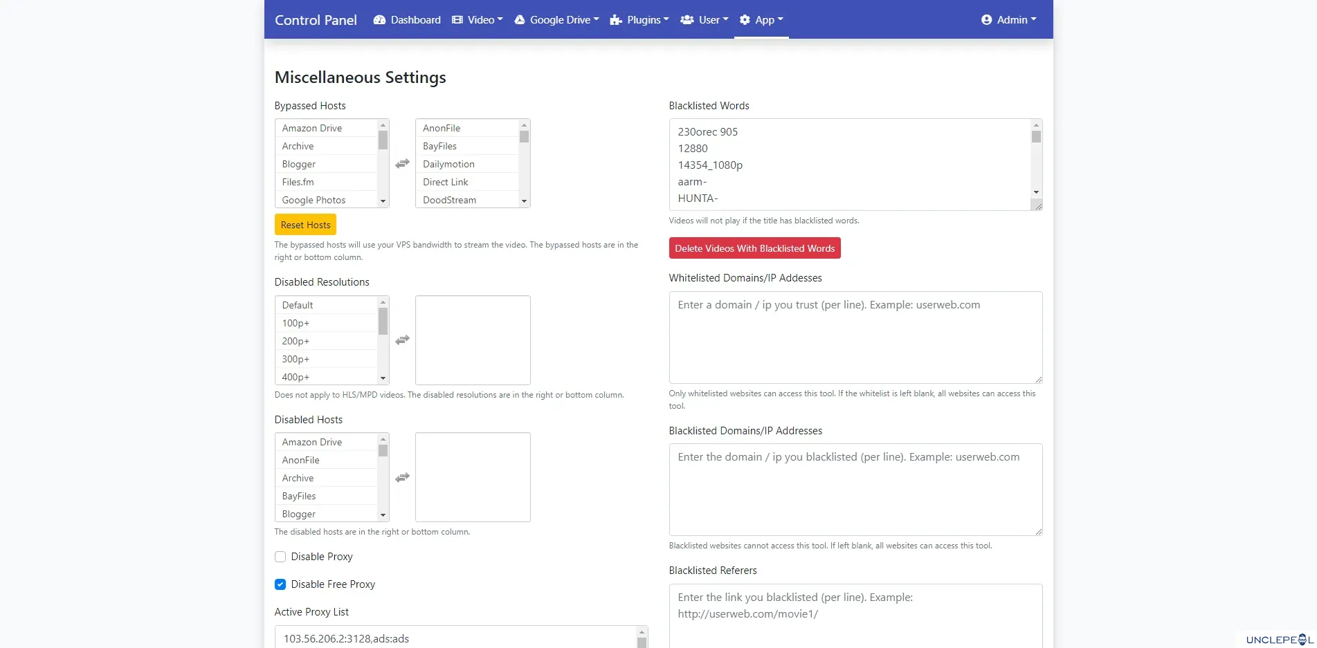 GDPlayer.To Google Drive Video Player PHP System 3.0
