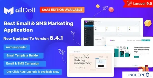 Maildoll - Email Marketing & SMS Marketing SaaS Application System 6.6.0