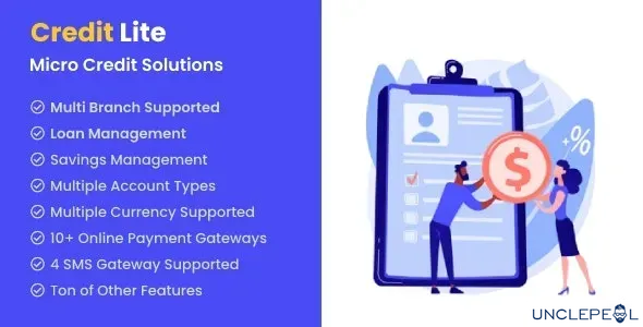 Credit Lite - Multi Branch Loan & Savings Management System 1.5.5