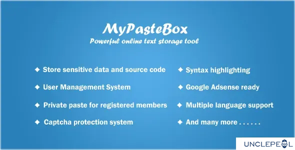 MyPasteBox - Powerful paste tool script 1.4