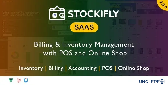 Stockifly SAAS - Billing & Inventory Management with POS & Online Shop 2.0.0 NOT NULLED