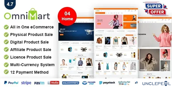 eCommerce CMS | Laravel eCommerce script Premium 4.7 NULLED