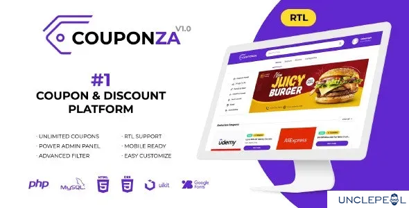 Couponza - Ultimate Coupons and Discounts Platform [Wicombit] 1.7.0