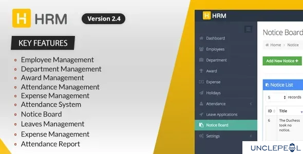 HRM - Human Resource Management Script 4.0.2 NULLED