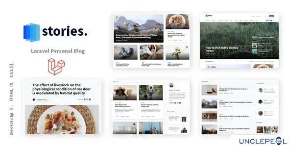 Stories - Laravel Creative Multilingual Blog 1.23.0 NULLED