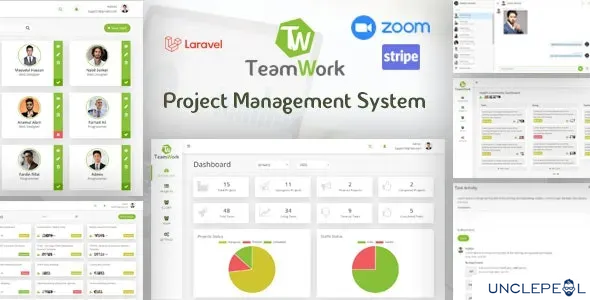 TeamWork Laravel - Project Management System by themeposh 1.1.1 NULLED