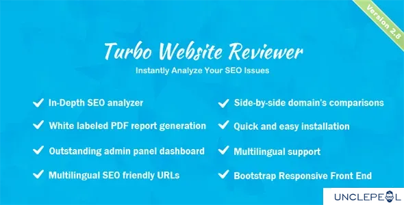 Turbo Website Reviewer - In-depth SEO Analysis Tool 3.0 NULLED