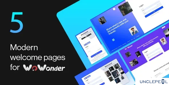 Wonderful - The Ultimate Welcome Page Themes WoWonder Codecanyon 1.2