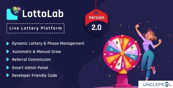 LottoLab - Live Lottery Platform [ViserLab] 2.0 NULLED