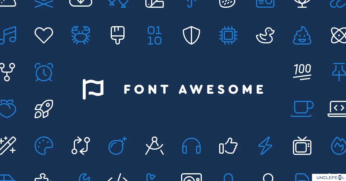 Font Awesome Pro - icon library + toolkit 6.5.1