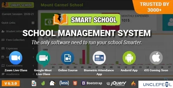 Smart School : School Management System [QDOCS] 7.0 NULLED