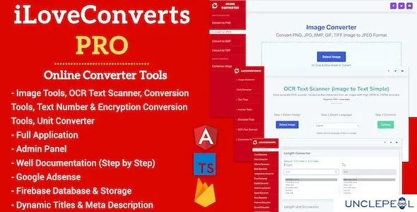 [All in One] iLoveConverts PRO - Online Converter Tools Full Production Ready App with Admin Panel 1.0.0