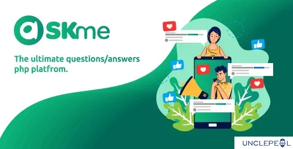 AskMe - The Ultimate PHP Questions and Answers Social Network Platform 1.2.1 NULLED