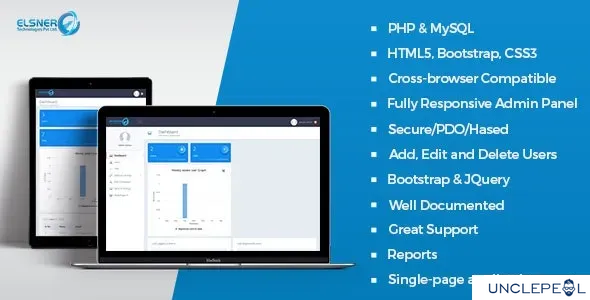 PHP Login Registration Script and User Management Admin Panel 1.0