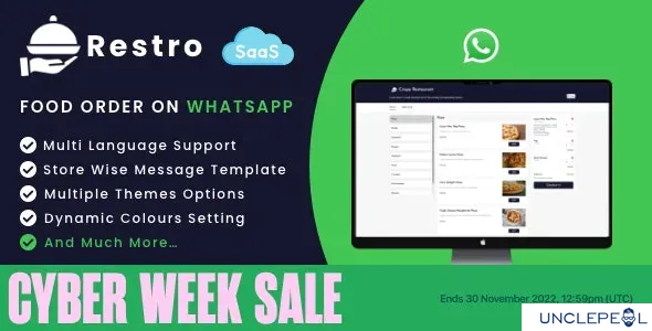 Restro - SaaS WhatsApp Online ordering system / Multiple Restaurants - infotechgravity 7.0 NULLED