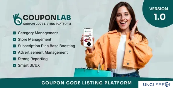 CouponLab - Coupon Code Listing Platform by ViserLab 1.0 NULLED