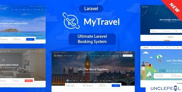 MyTravel - Ultimate Laravel Booking System Script 2.4.0