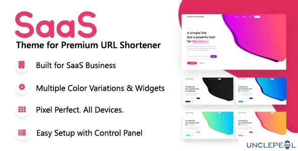 SaaS Theme for Premium URL Shortener Codecanyon 5.0