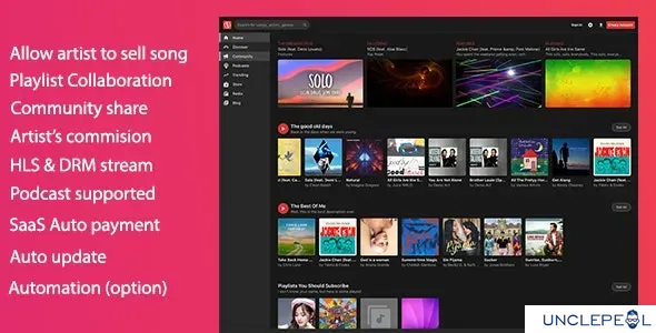 MusicEngine - Music Social Networking PHP Script 3.0.0.0 NULLED