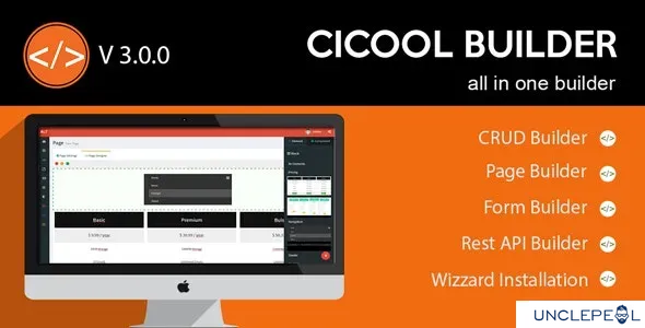 Cicool - Page, Form, Rest API & CRUD Generator 3.4.4