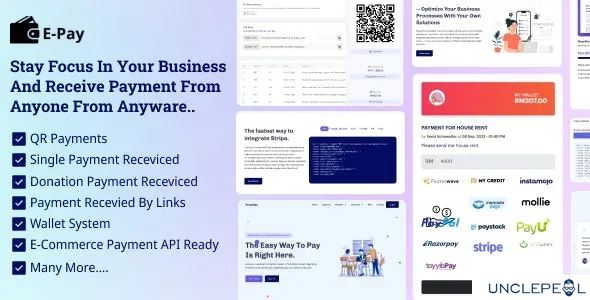 E-Pay - Ultimate Payment Gateway System by AMCoders 1.3 NULLED