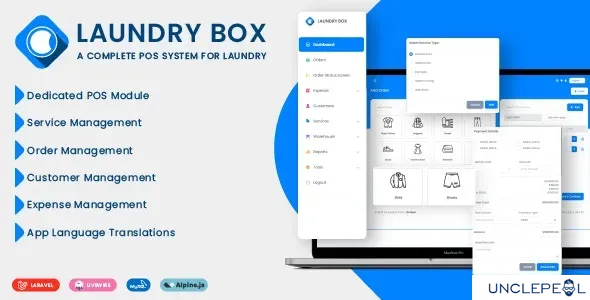 Laundry Box POS and Order Management System Download 1.2.0