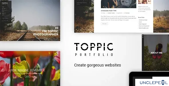 TopPic - 作品集摄影主题 WordPress 4.2