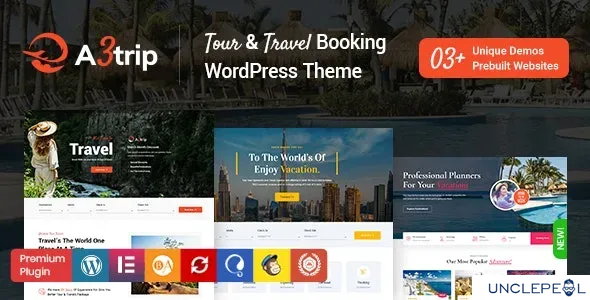 A3trip - 旅行与旅游 WordPress 主题 1.4