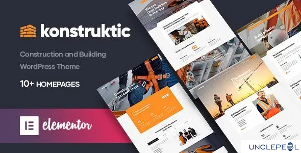 Konstruktic - 建筑与建筑 WordPress 主题 1.1.1