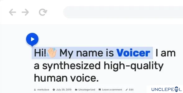 Voicer – WordPress文本转语音插件 3.2.3 开心版