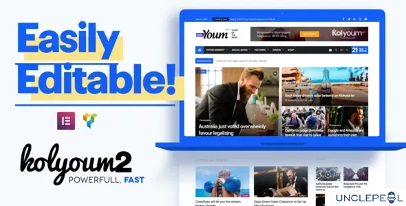 Kolyoum - 报纸杂志新闻 BuddyPress AMP 2.4.1 开心版